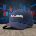 BOA LOGIN Classic Logo Cap – Navy