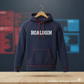 BOA LOGIN Signature Navy Hoodie