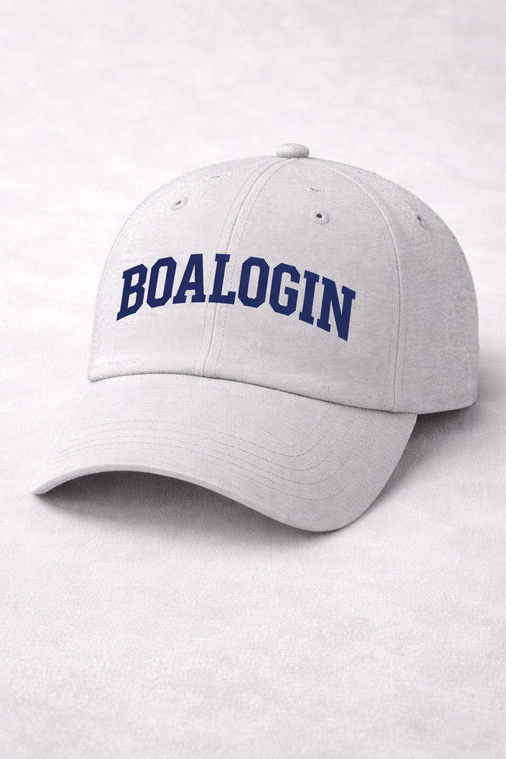 BOA LOGIN Classic Logo Cap – White